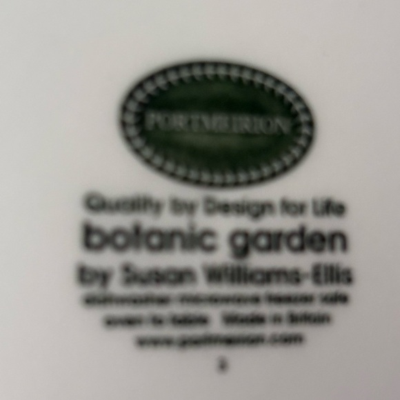 Botanical Floral Dinner Plates - Picture 5 of 14